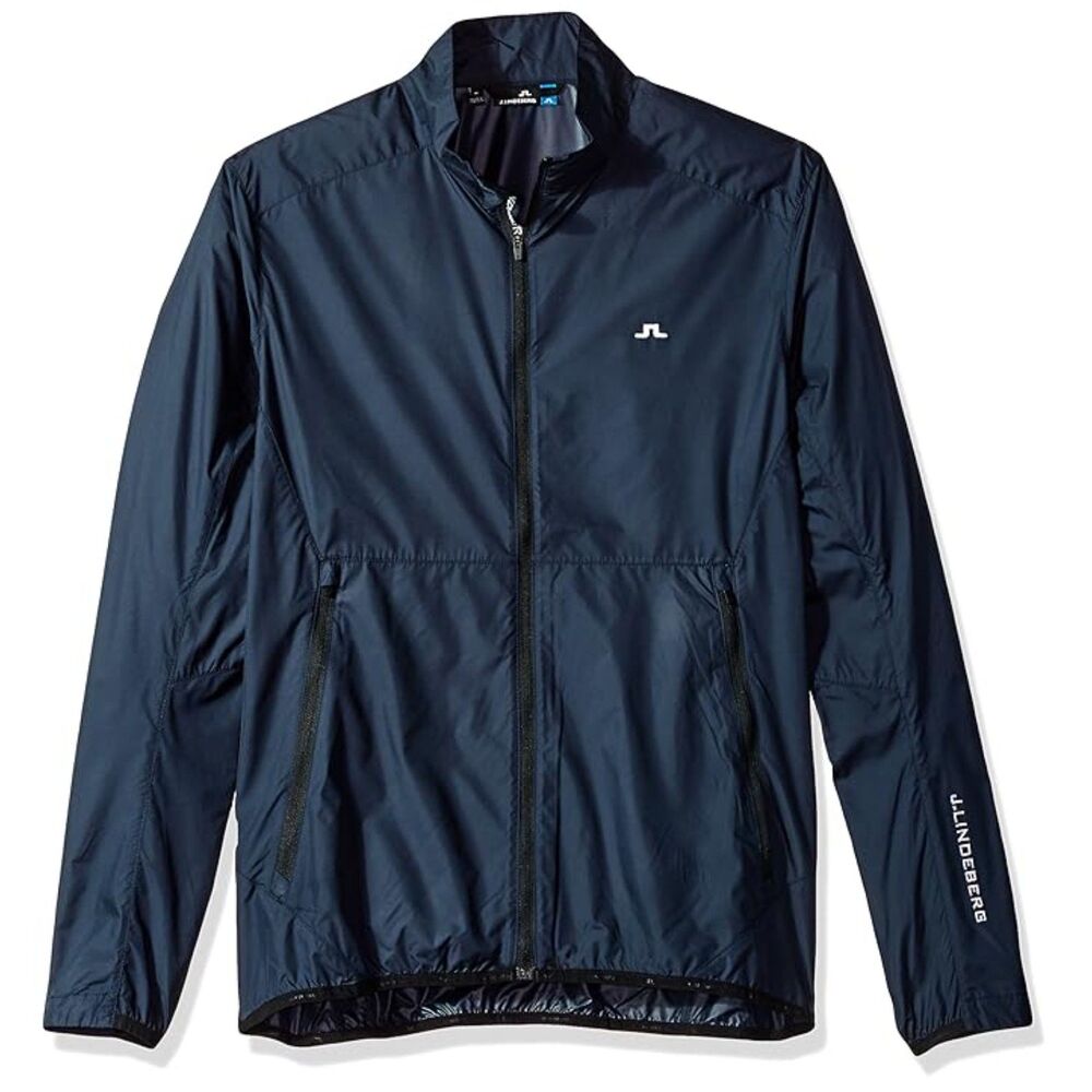 J.Lindeberg Navy Men's Full Zip Wind Pro Gust Jacket Size XL